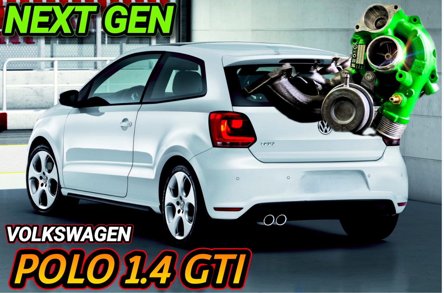 TURBINA MODIFICATA VOLKSWAGEN POLO 1.4 GTI 180CV