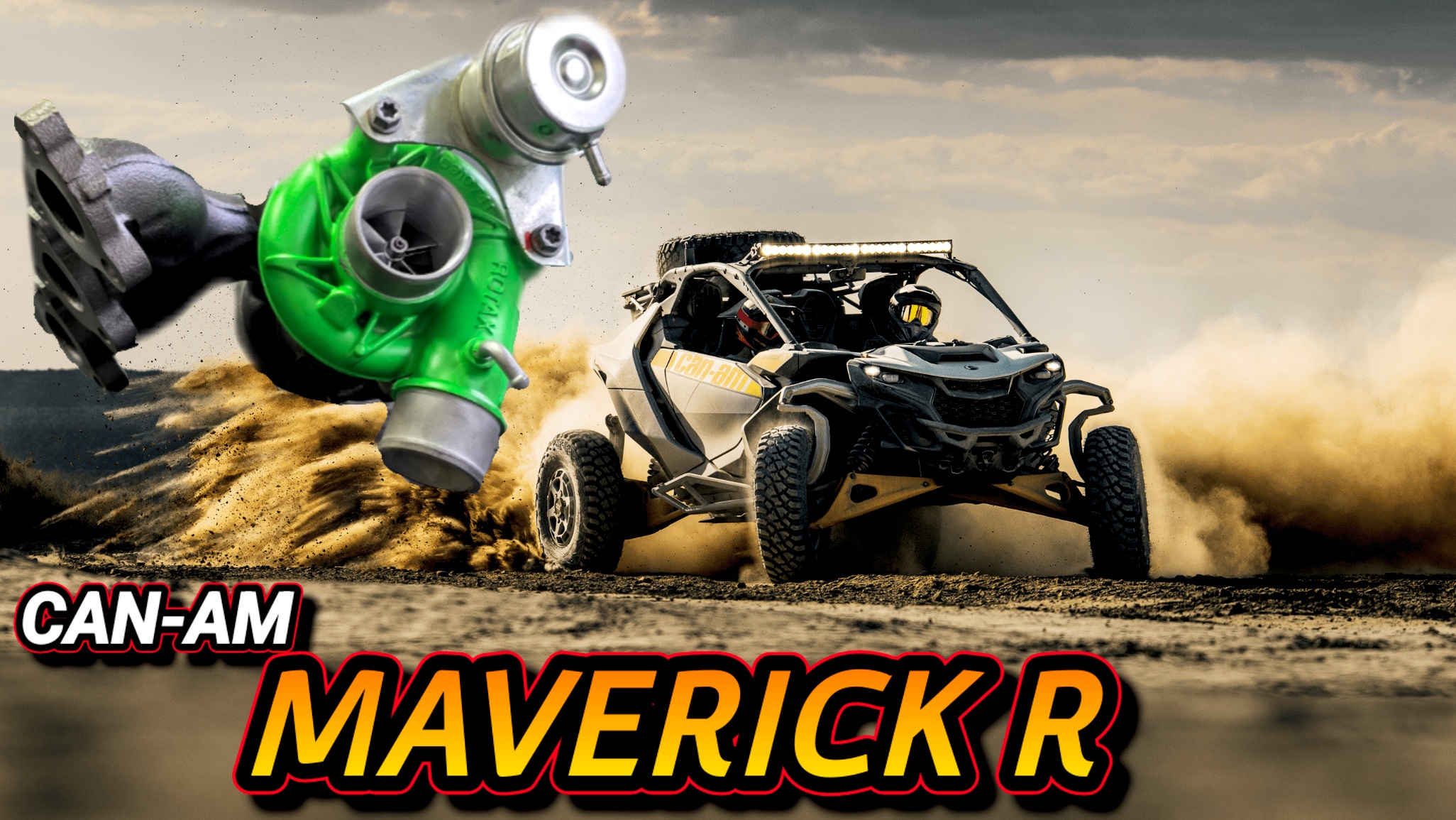 TURBINA MODIFICATA CAN-AM MAVERICK R 1.0T 200CV