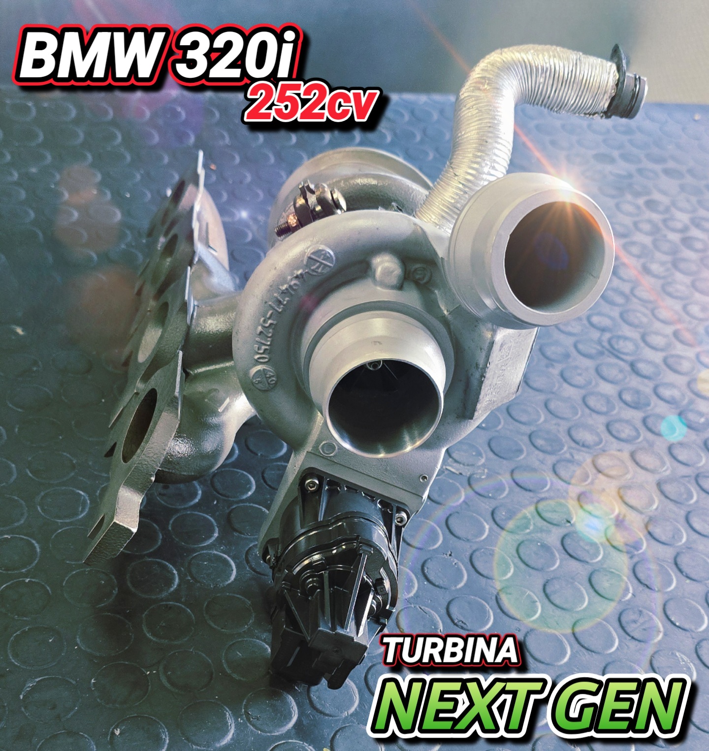 TURBINA MODIFICATA BMW 320i 252CV