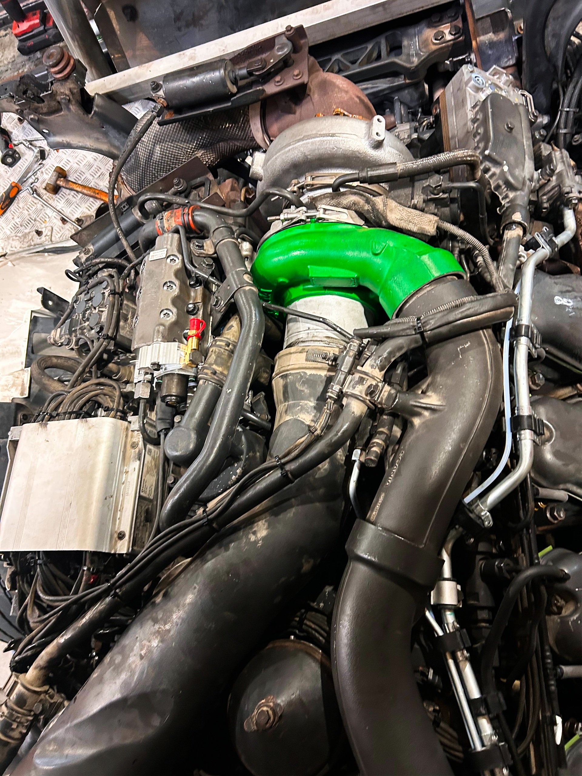 TURBINA MODIFICATA SCANIA 730 E 770 BASSO TURBOLAG - immagine 4