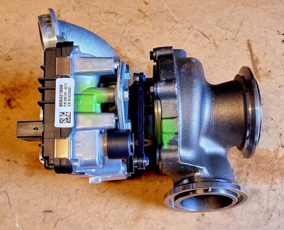 TURBINA MODIFICATA BMW X3 3.0d 265CV - immagine 2